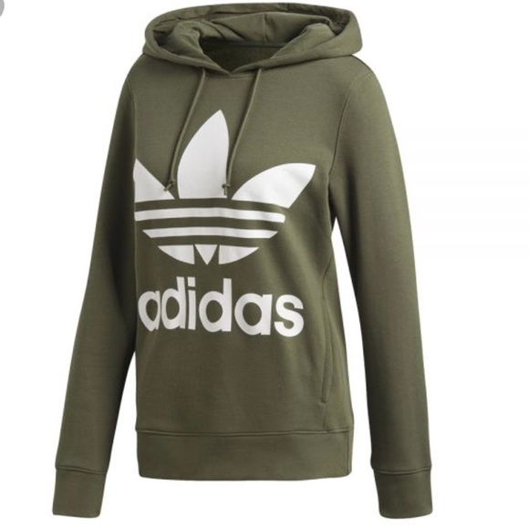 olive adidas sweatshirt